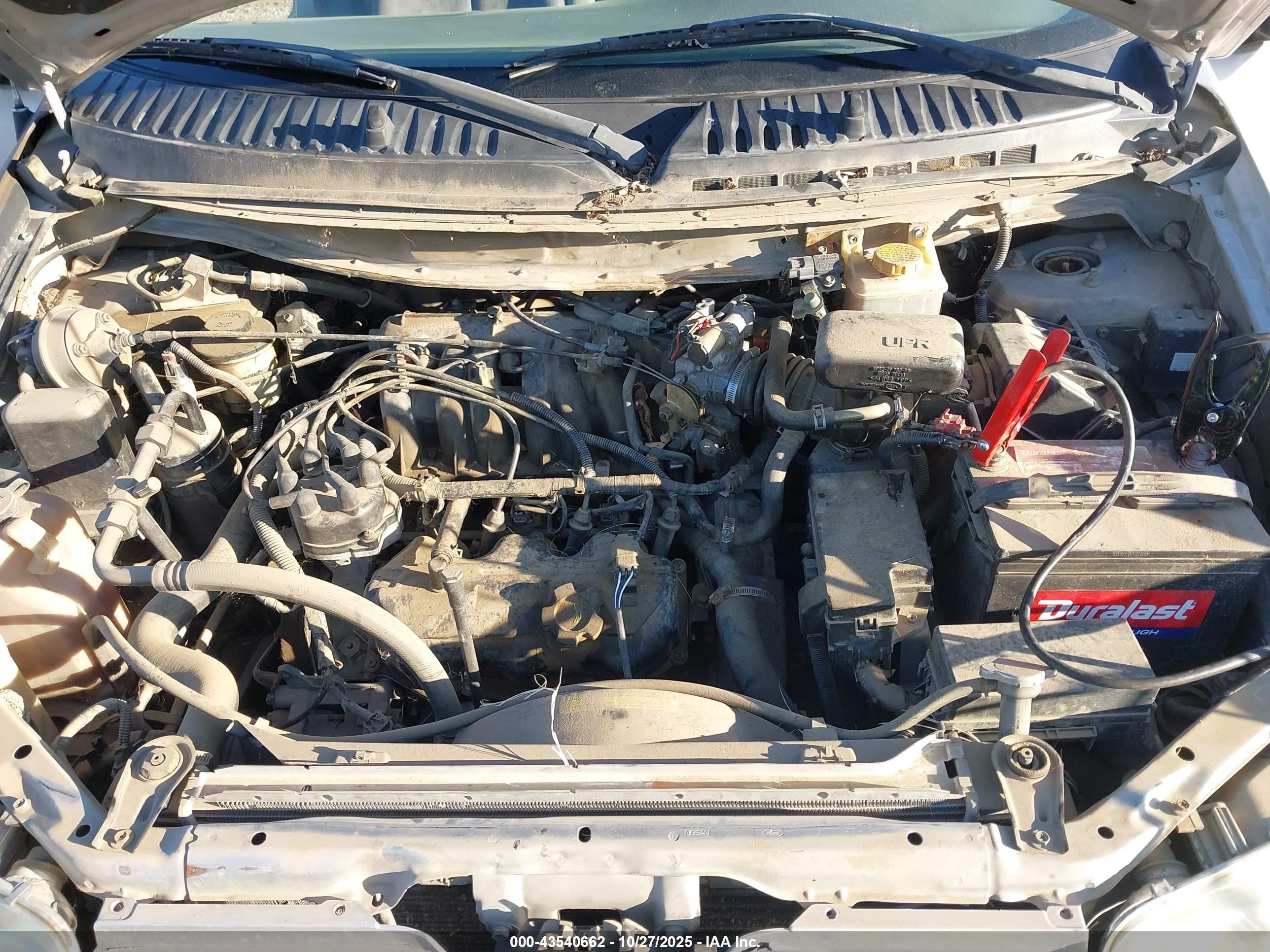 2001 Nissan Quest Gxe Silver vin: 4N2ZN15T41D820008