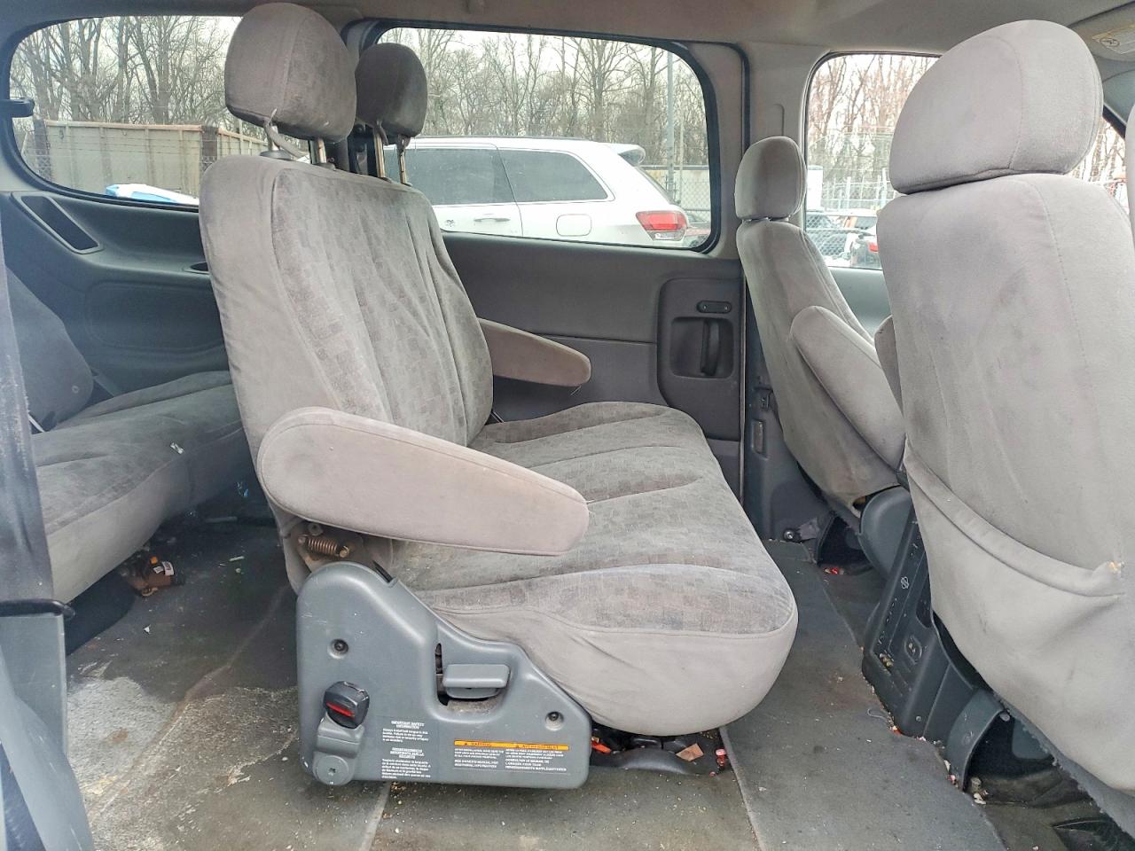 2001 Nissan Quest Gxe Silver vin: 4N2ZN15T51D819921