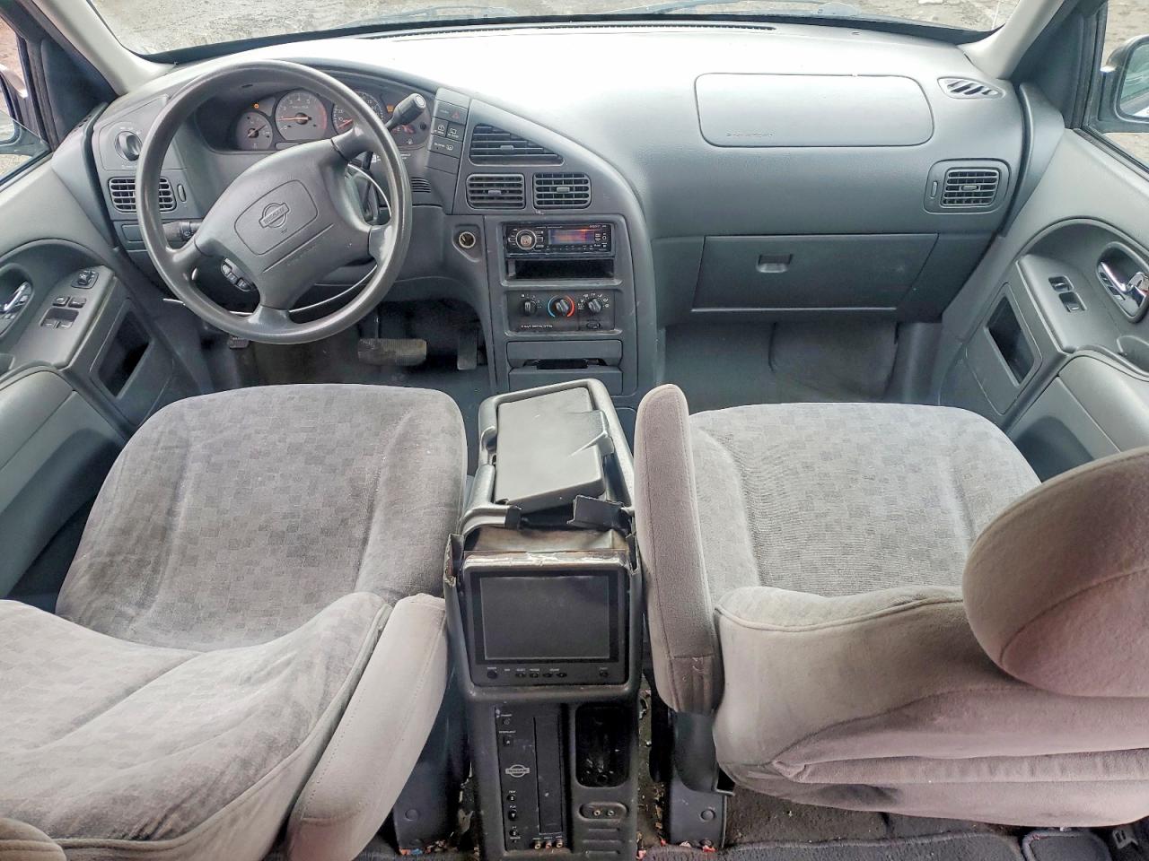 2001 Nissan Quest Gxe Silver vin: 4N2ZN15T51D819921
