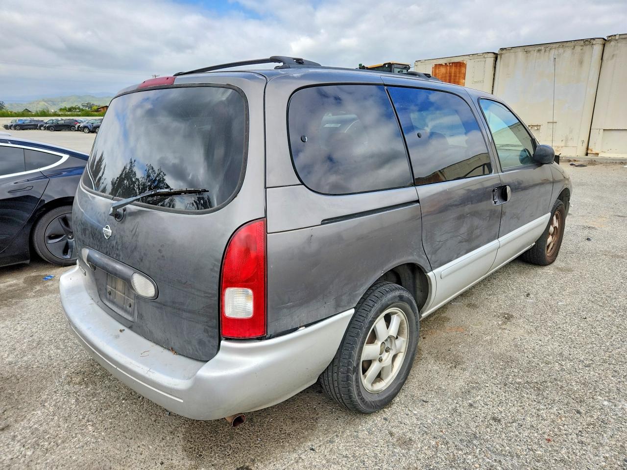 2002 Nissan Quest Gxe Gray vin: 4N2ZN15T92D816862
