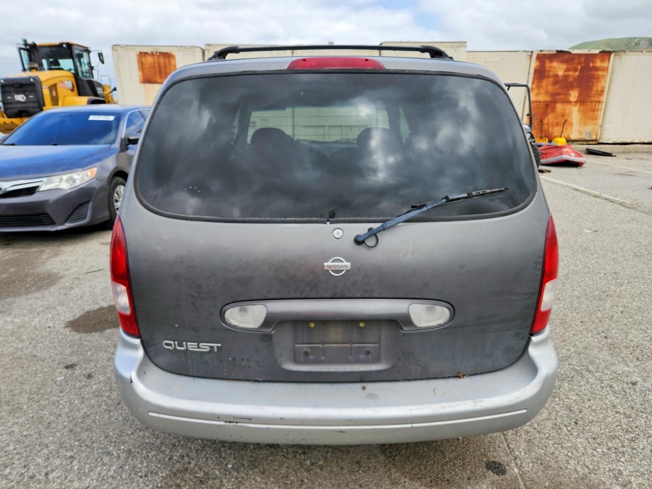 2002 Nissan Quest Gxe Gray vin: 4N2ZN15T92D816862