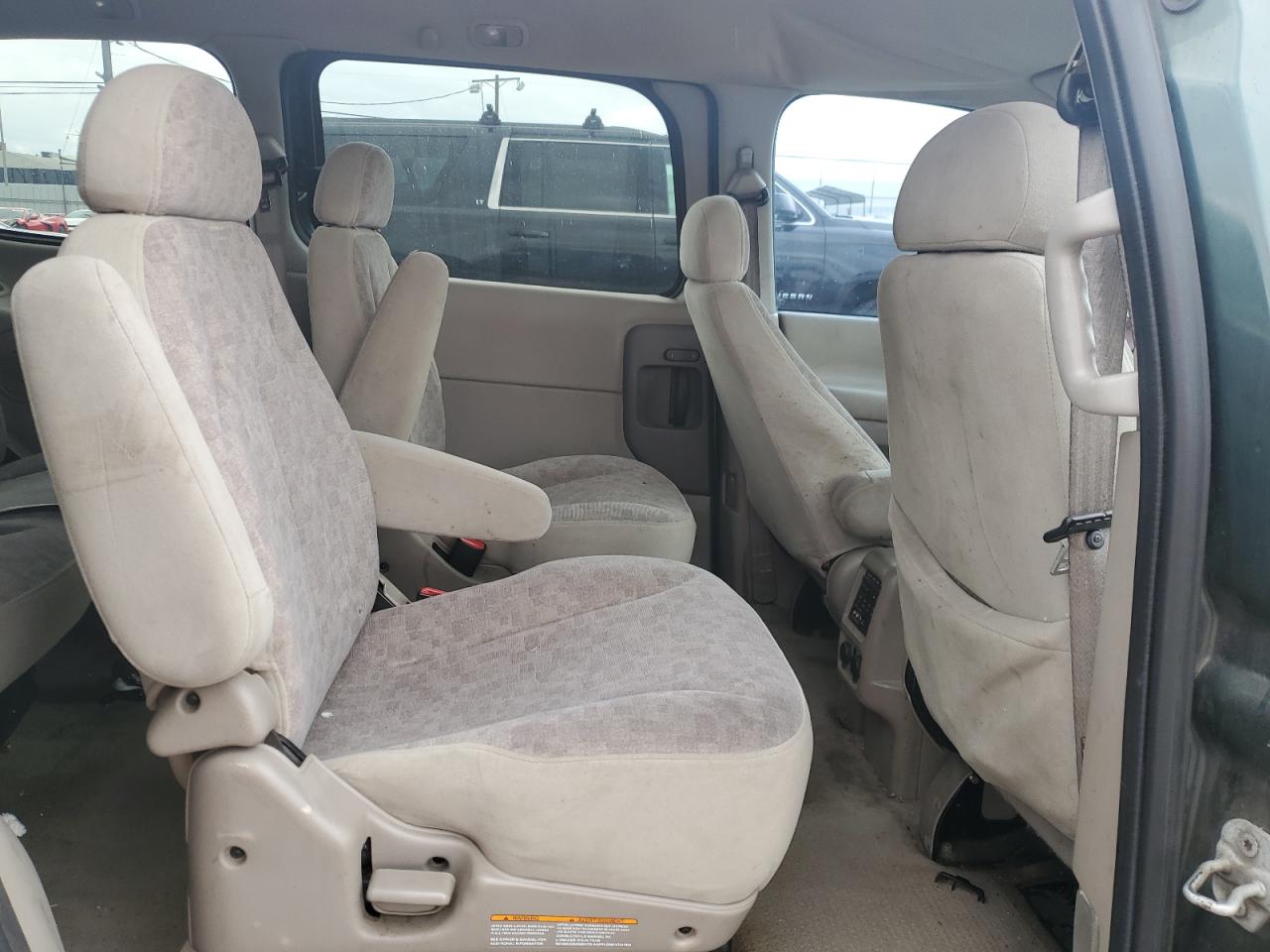 2001 Nissan Quest Gxe Green vin: 4N2ZN15TX1D815315