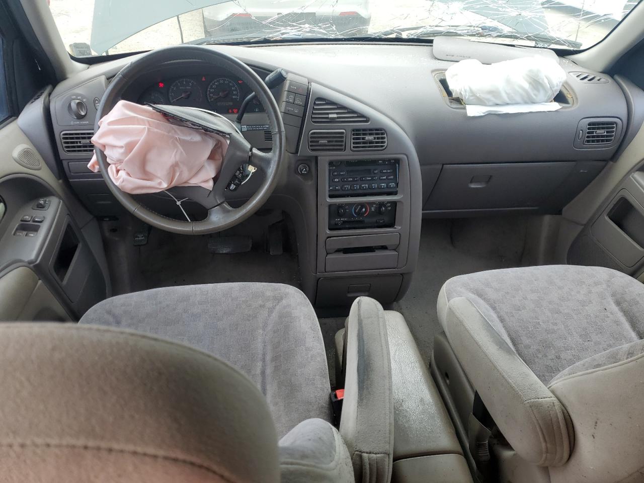 2001 Nissan Quest Gxe Green vin: 4N2ZN15TX1D815315