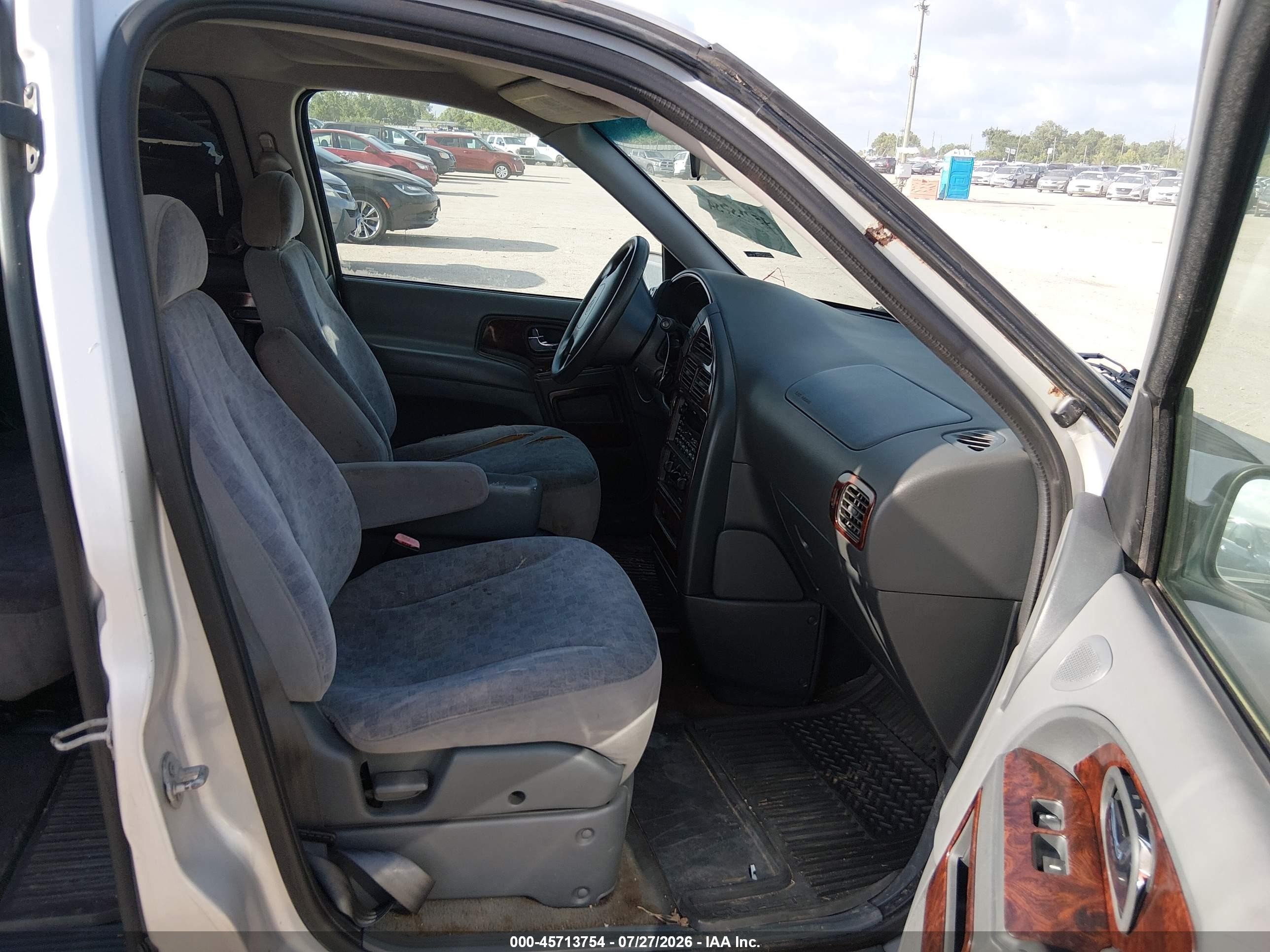 2002 Nissan Quest Gxe Silver vin: 4N2ZN15TX2D818880