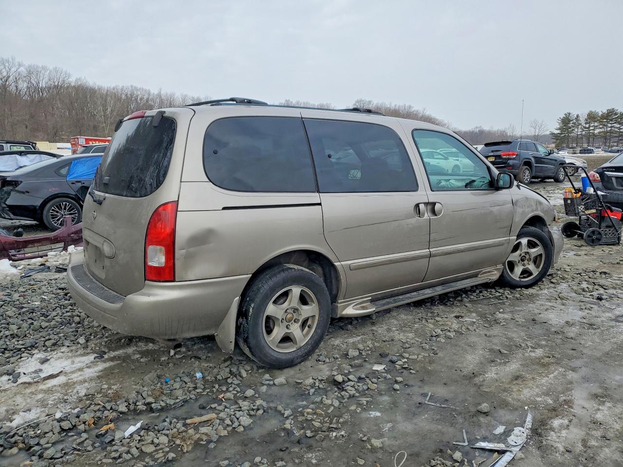 2002 Nissan Quest Se Tan vin: 4N2ZN16T22D810142