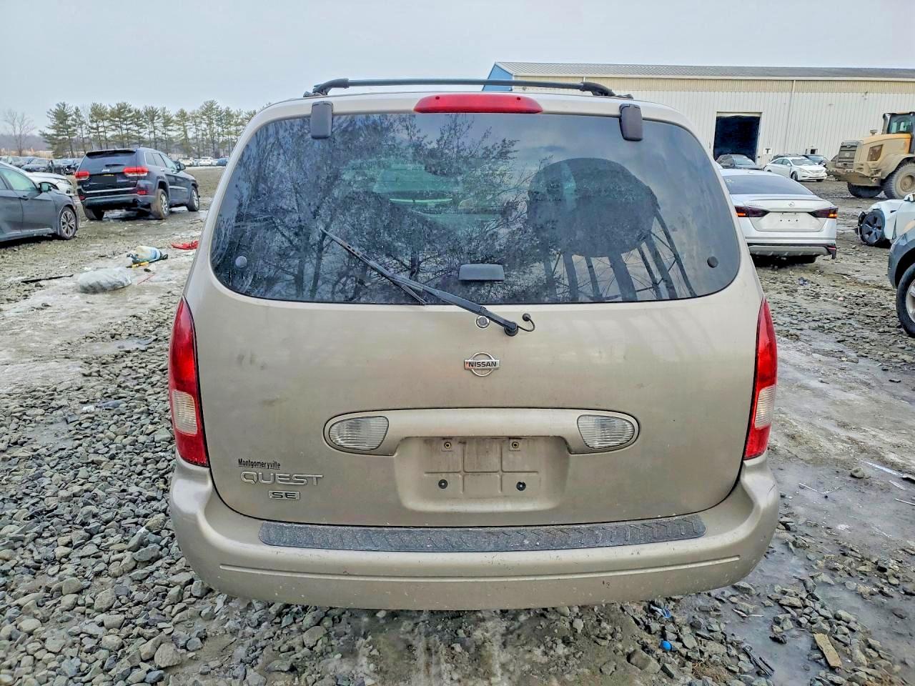 2002 Nissan Quest Se Tan vin: 4N2ZN16T22D810142