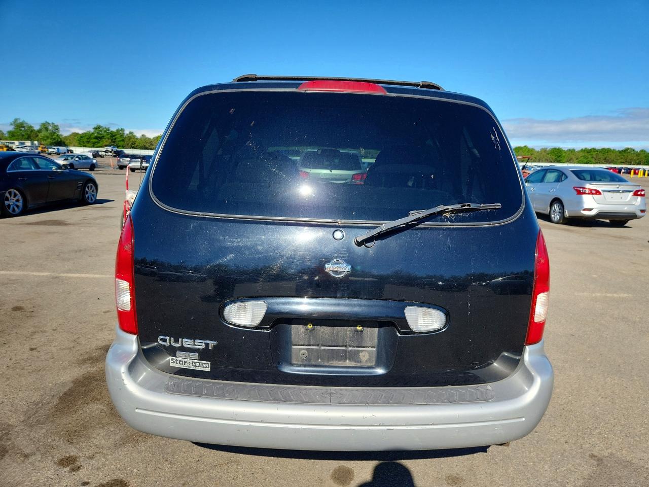 2001 Nissan Quest Se Black vin: 4N2ZN16T51D821456