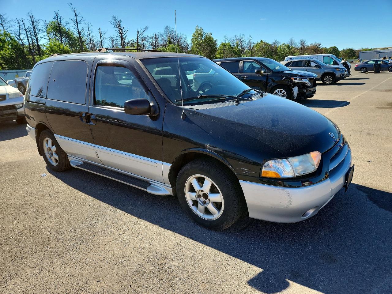 2001 Nissan Quest Se Black vin: 4N2ZN16T51D821456
