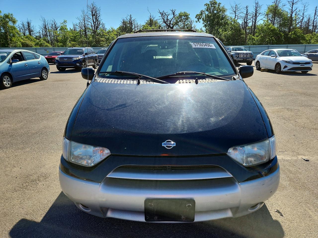2001 Nissan Quest Se Black vin: 4N2ZN16T51D821456