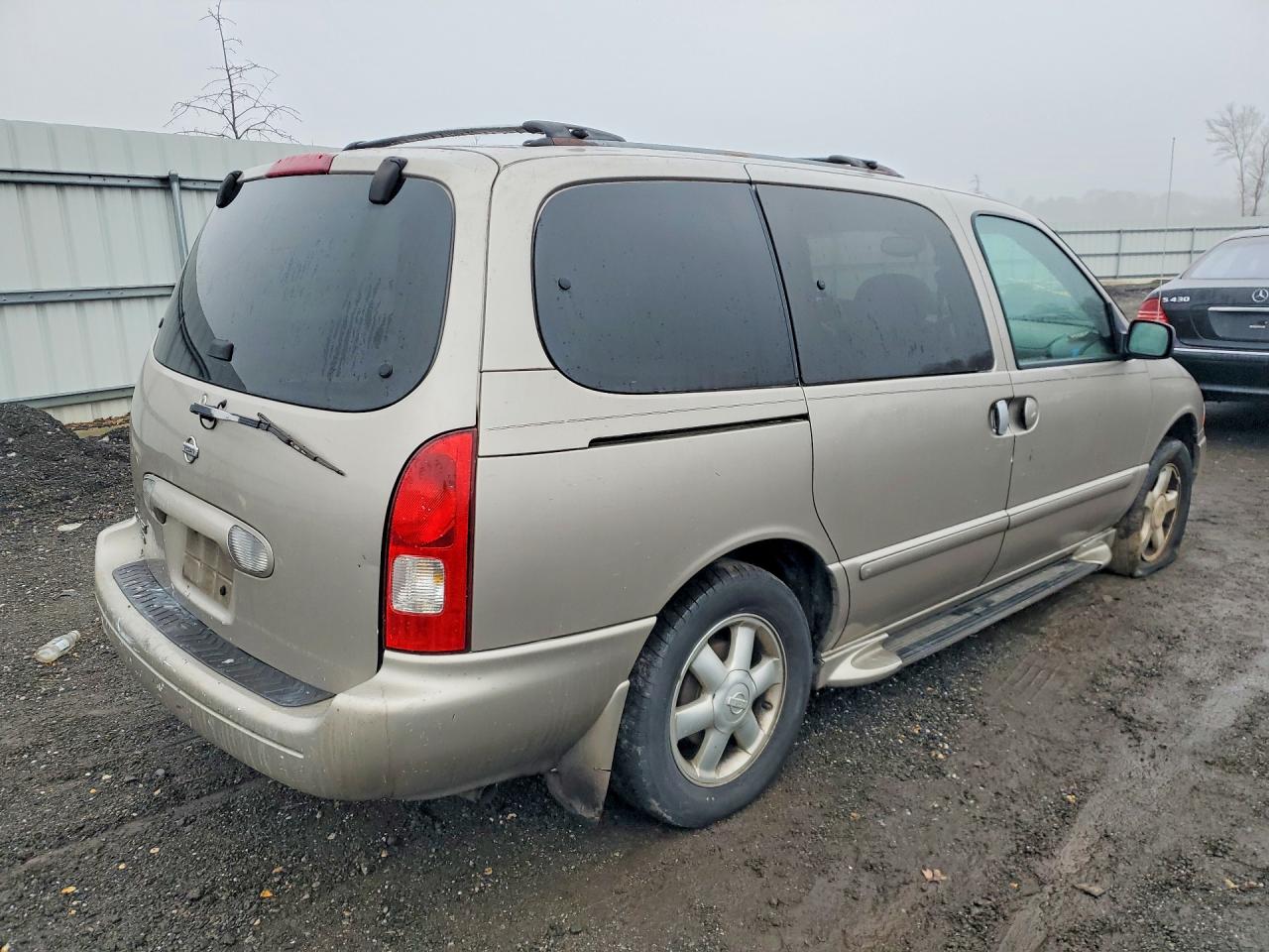 2001 Nissan Quest Se Золотой vin: 4N2ZN16T91D827535
