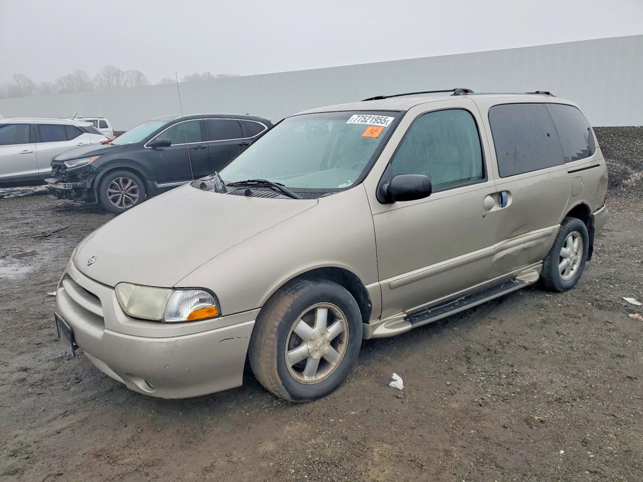 2001 Nissan Quest Se Золотой vin: 4N2ZN16T91D827535
