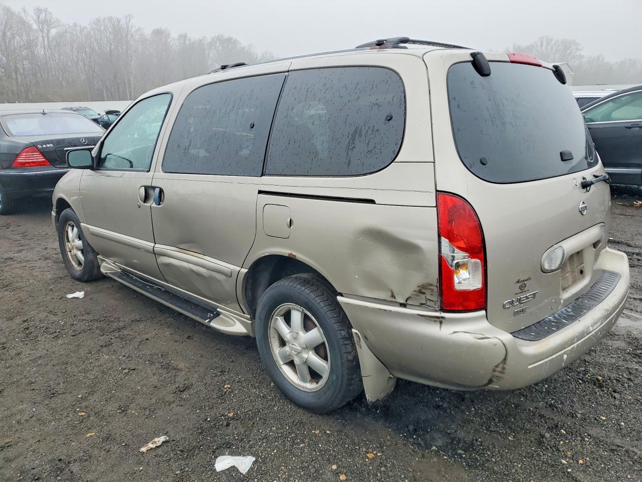 2001 Nissan Quest Se Золотой vin: 4N2ZN16T91D827535