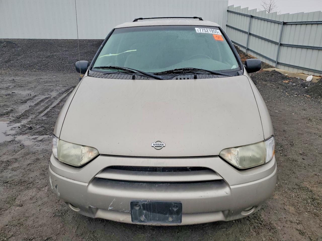 2001 Nissan Quest Se Золотой vin: 4N2ZN16T91D827535