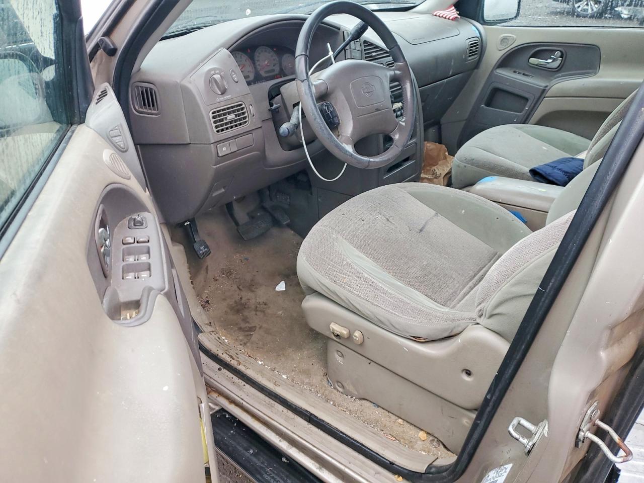 2001 Nissan Quest Se Золотой vin: 4N2ZN16T91D827535