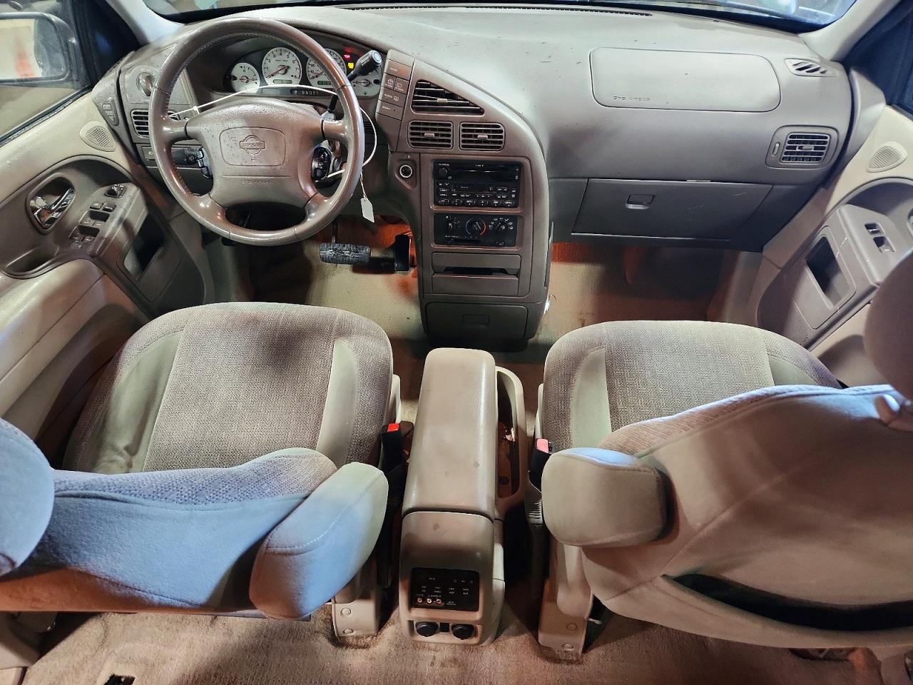2002 Nissan Quest Se Green vin: 4N2ZN16T92D801745