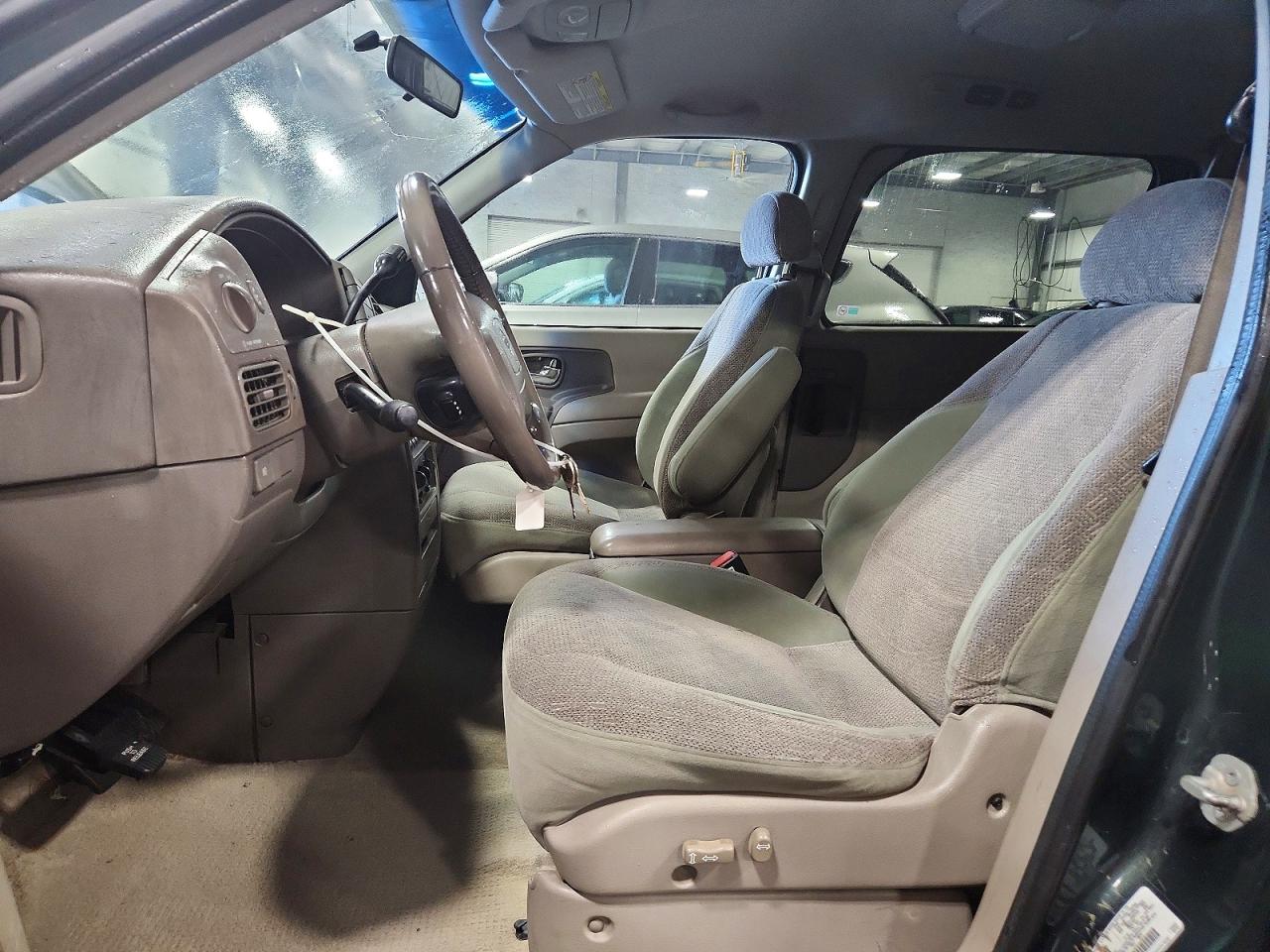 2002 Nissan Quest Se Green vin: 4N2ZN16T92D801745