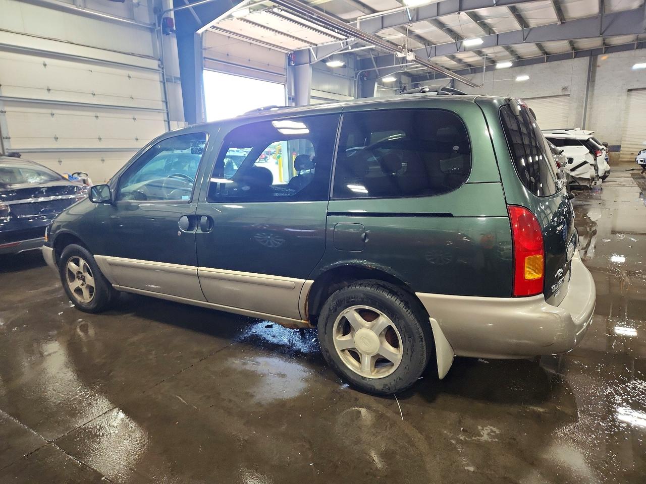 2002 Nissan Quest Se Green vin: 4N2ZN16T92D801745