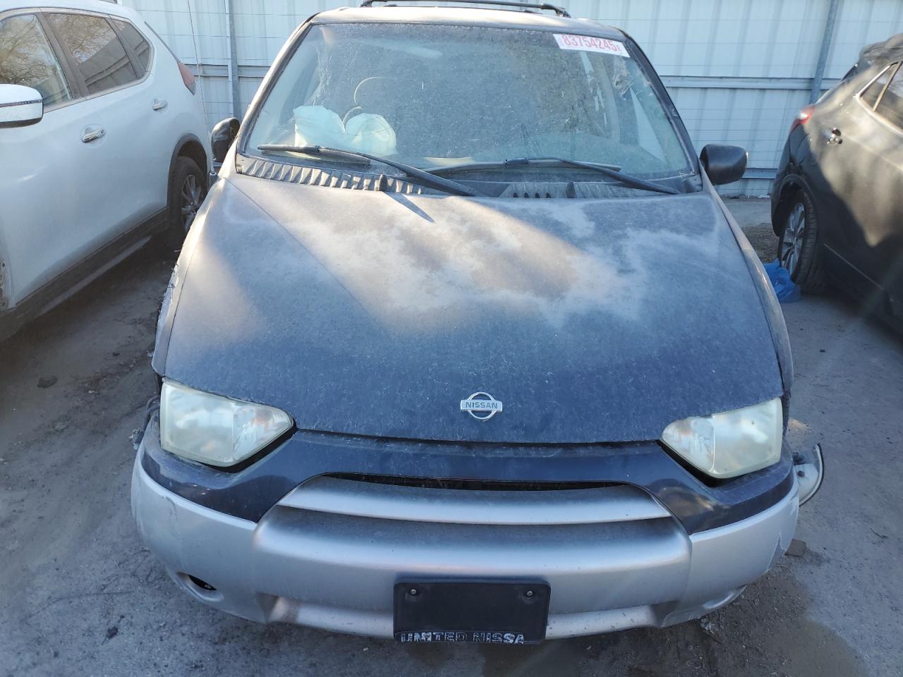 2002 Nissan Quest Se Blue vin: 4N2ZN16T92D809635