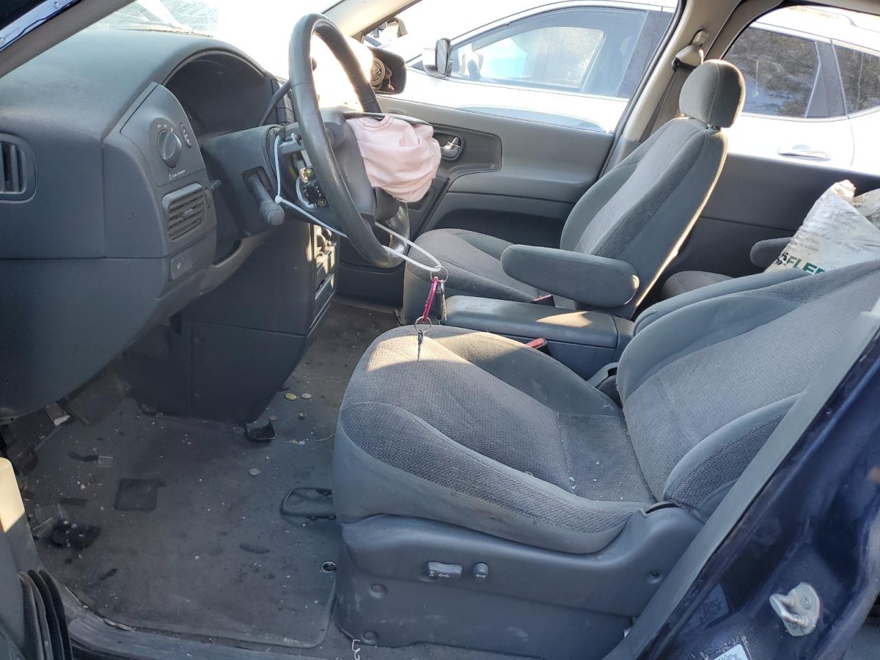 2002 Nissan Quest Se Blue vin: 4N2ZN16T92D809635