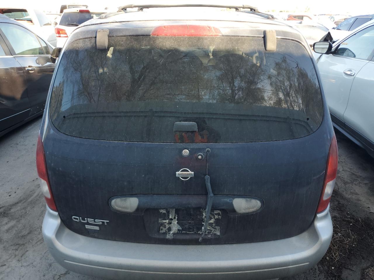 2002 Nissan Quest Se Blue vin: 4N2ZN16T92D809635
