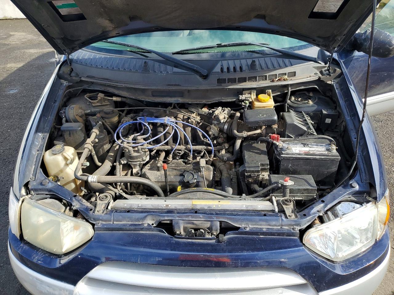 2002 Nissan Quest Se Blue vin: 4N2ZN16T92D815936
