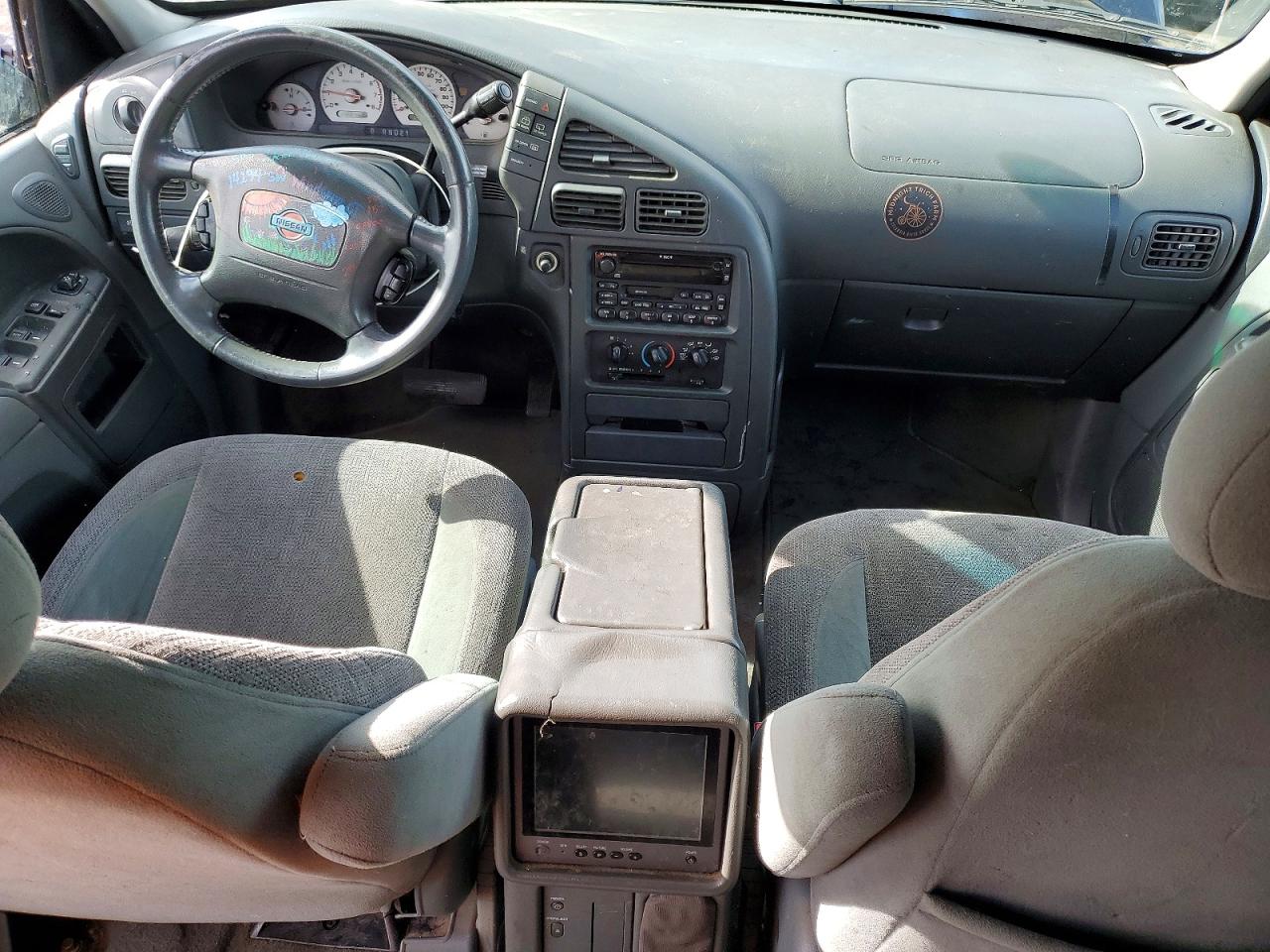 2002 Nissan Quest Se Blue vin: 4N2ZN16T92D815936