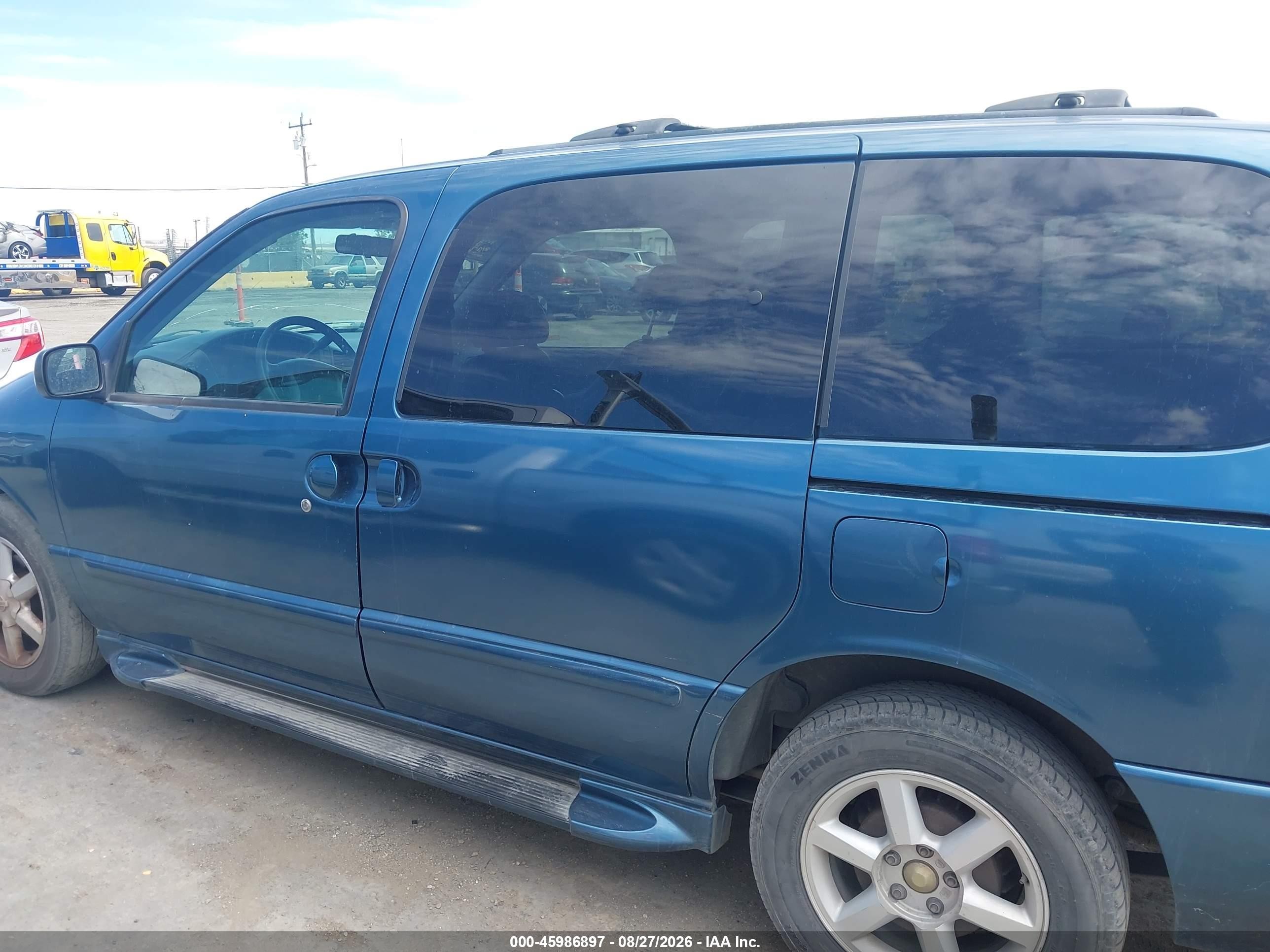 2001 Nissan Quest Gle Blue vin: 4N2ZN17T01D824490