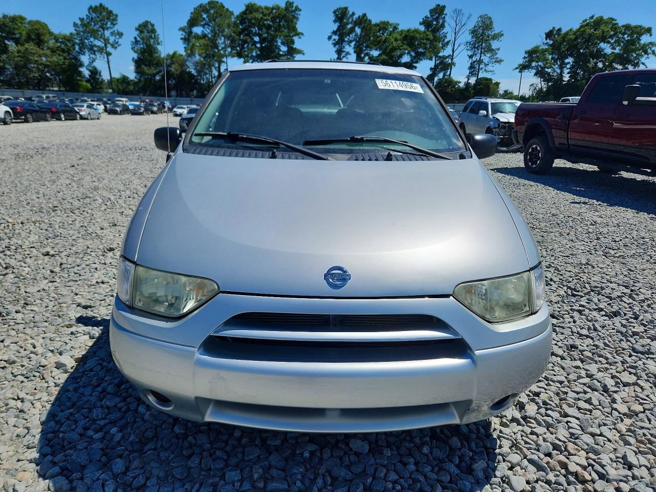 2002 Nissan Quest Gle Silver vin: 4N2ZN17T02D802152