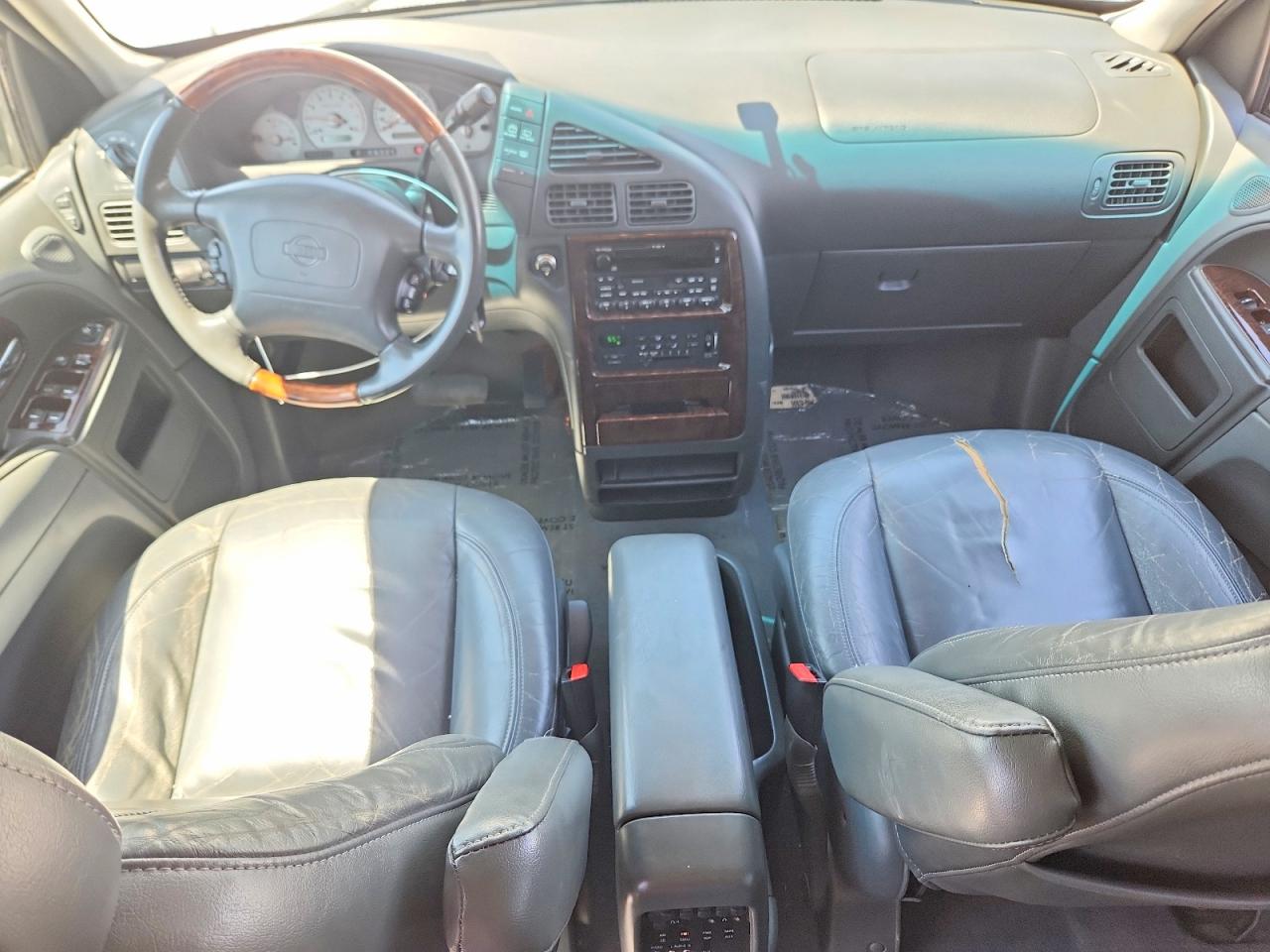 2002 Nissan Quest Gle Silver vin: 4N2ZN17T02D802152