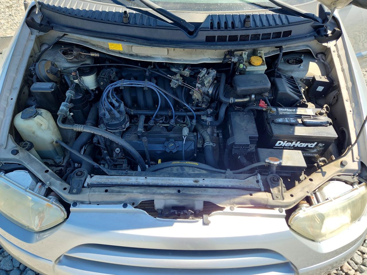 2002 Nissan Quest Gle Silver vin: 4N2ZN17T02D802152