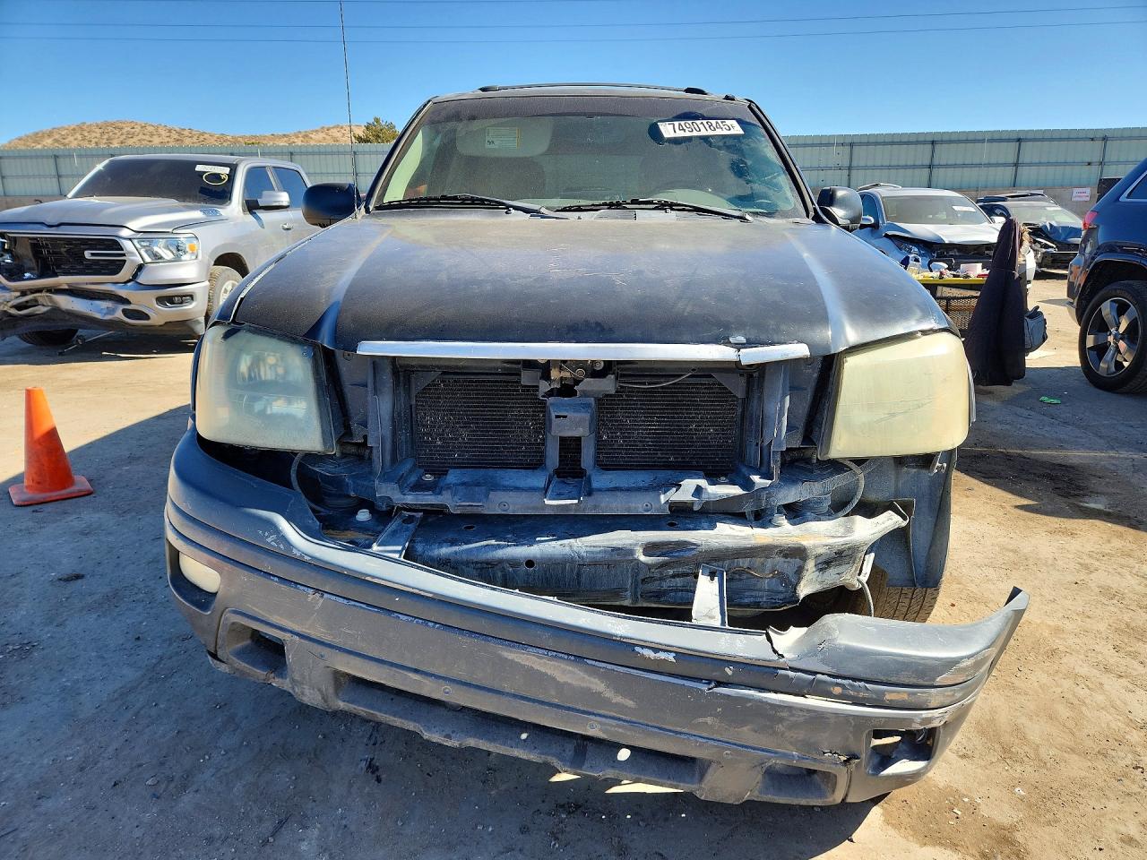 2007 Isuzu Ascender S Black vin: 4NUDS13S072701560