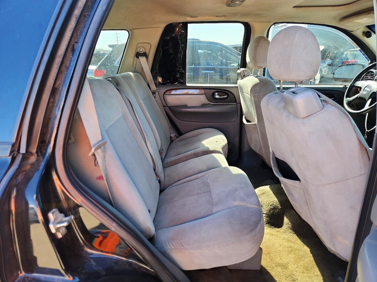 2007 Isuzu Ascender S Black vin: 4NUDS13S072701560