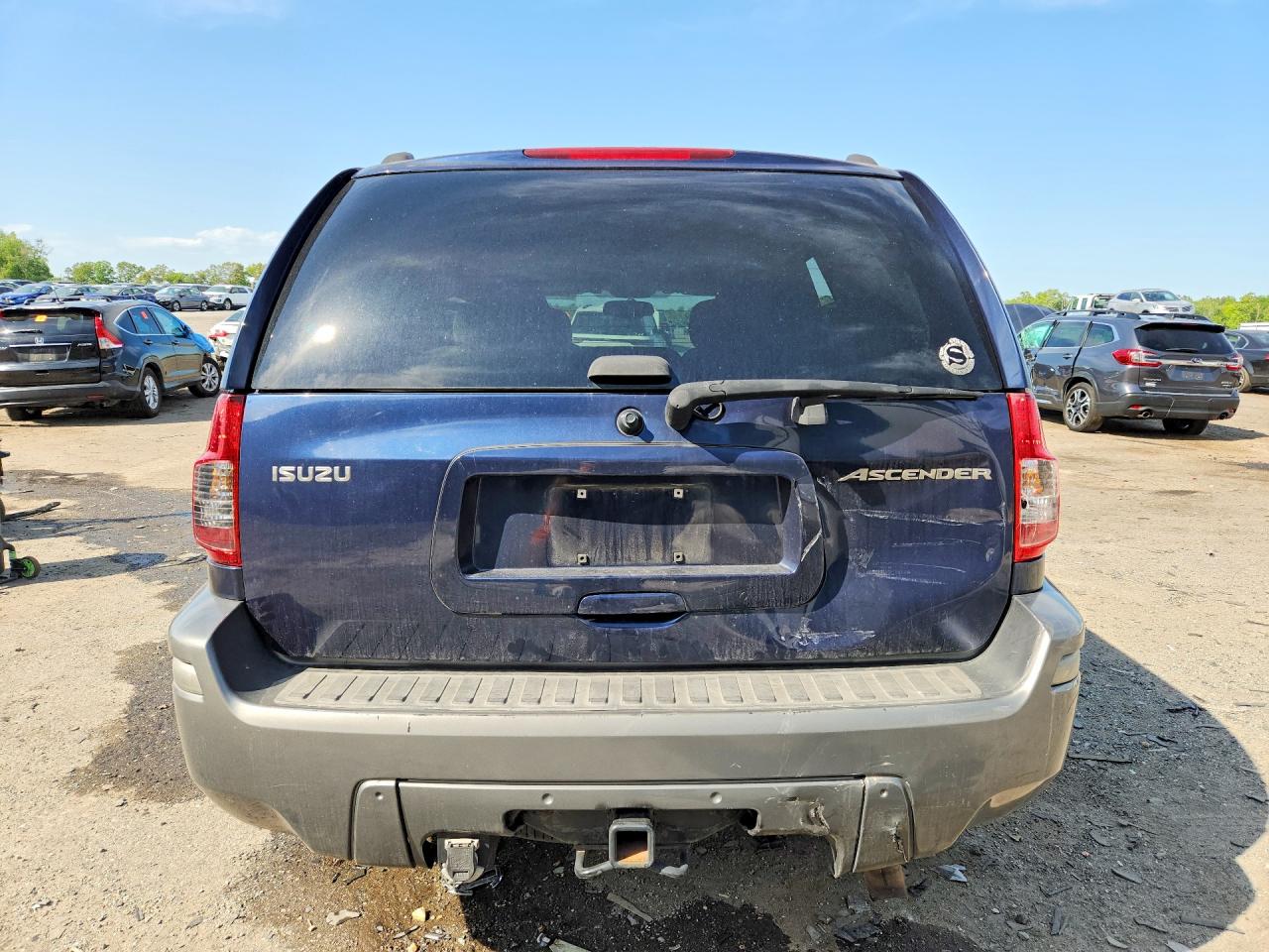 2007 Isuzu Ascender S Blue vin: 4NUDT13S972700761