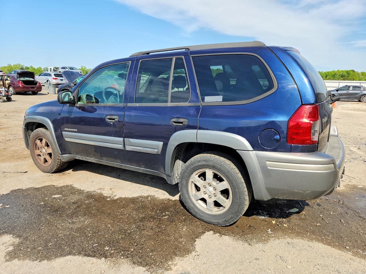 2007 Isuzu Ascender S Blue vin: 4NUDT13S972700761