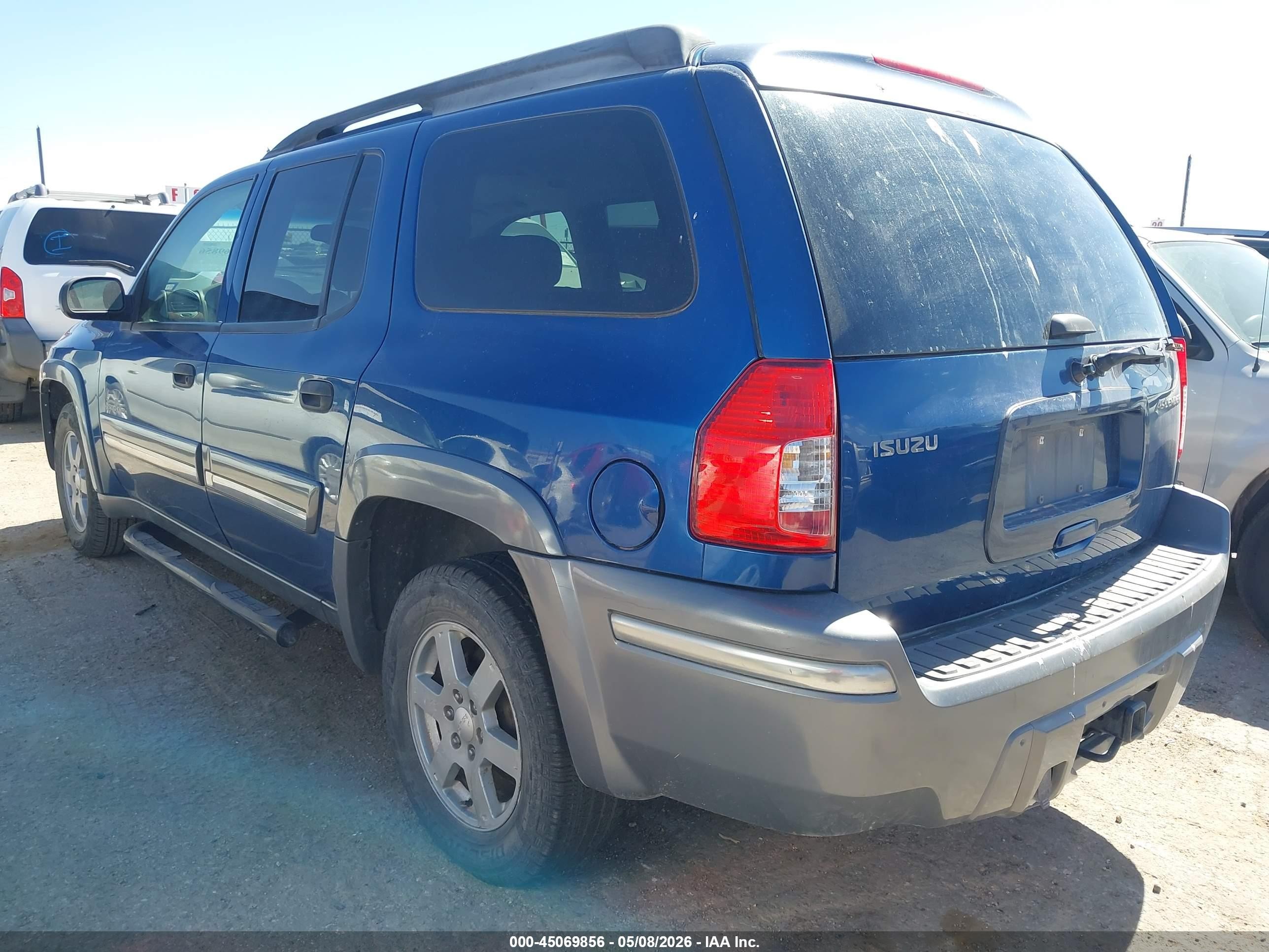 2006 Isuzu Ascender S Blue vin: 4NUES16S166700067
