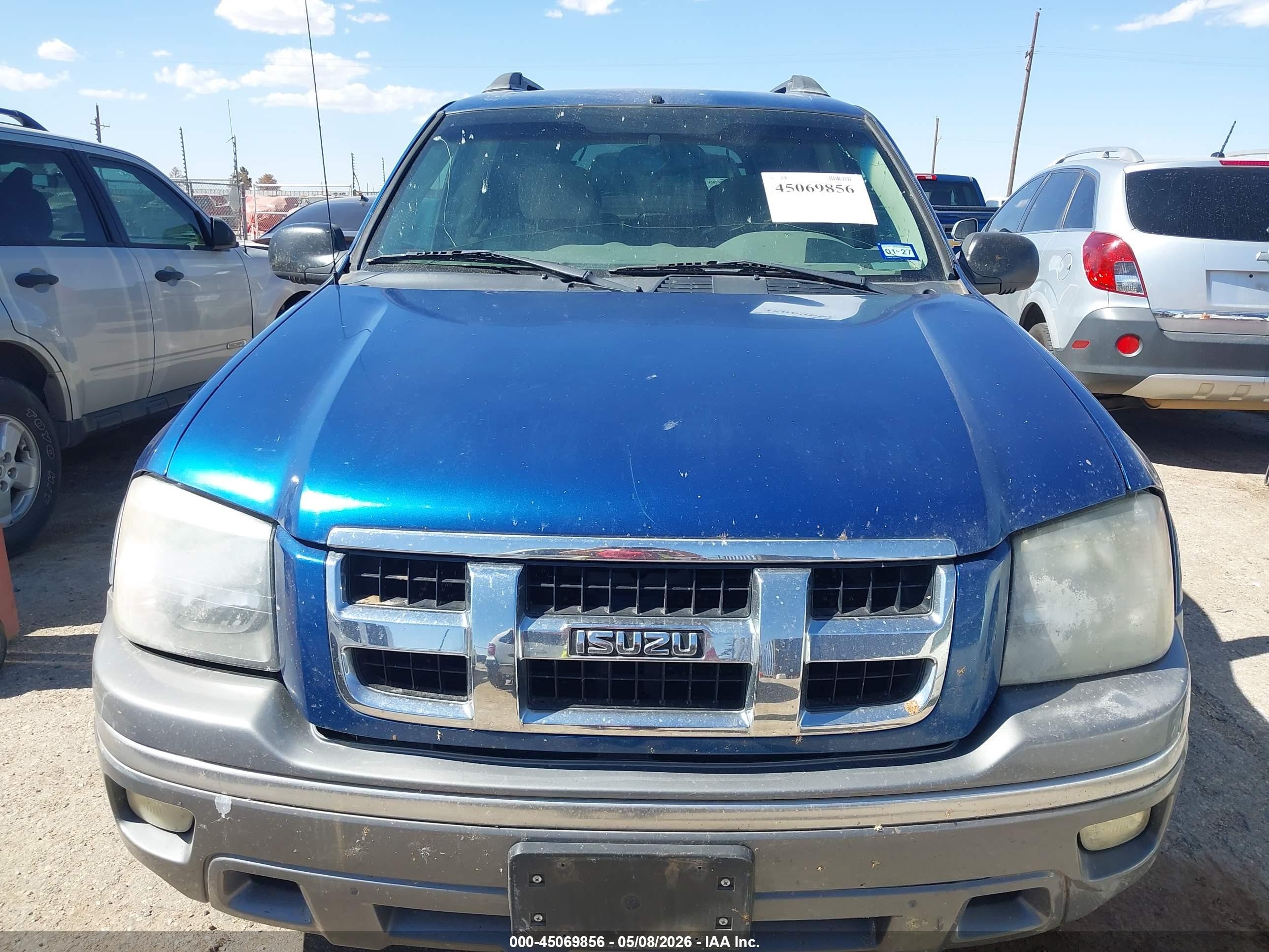 2006 Isuzu Ascender S Blue vin: 4NUES16S166700067