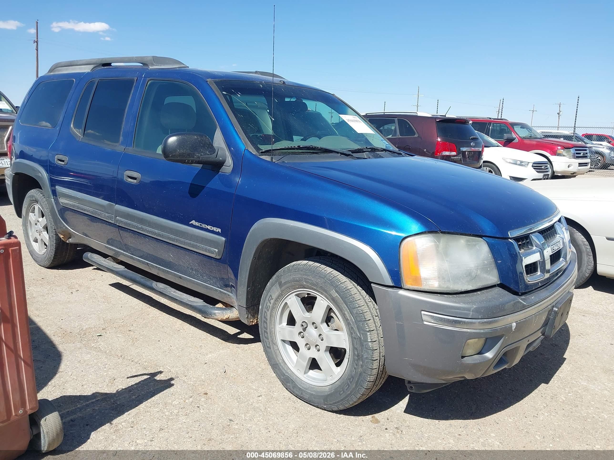 2006 Isuzu Ascender S Blue vin: 4NUES16S166700067