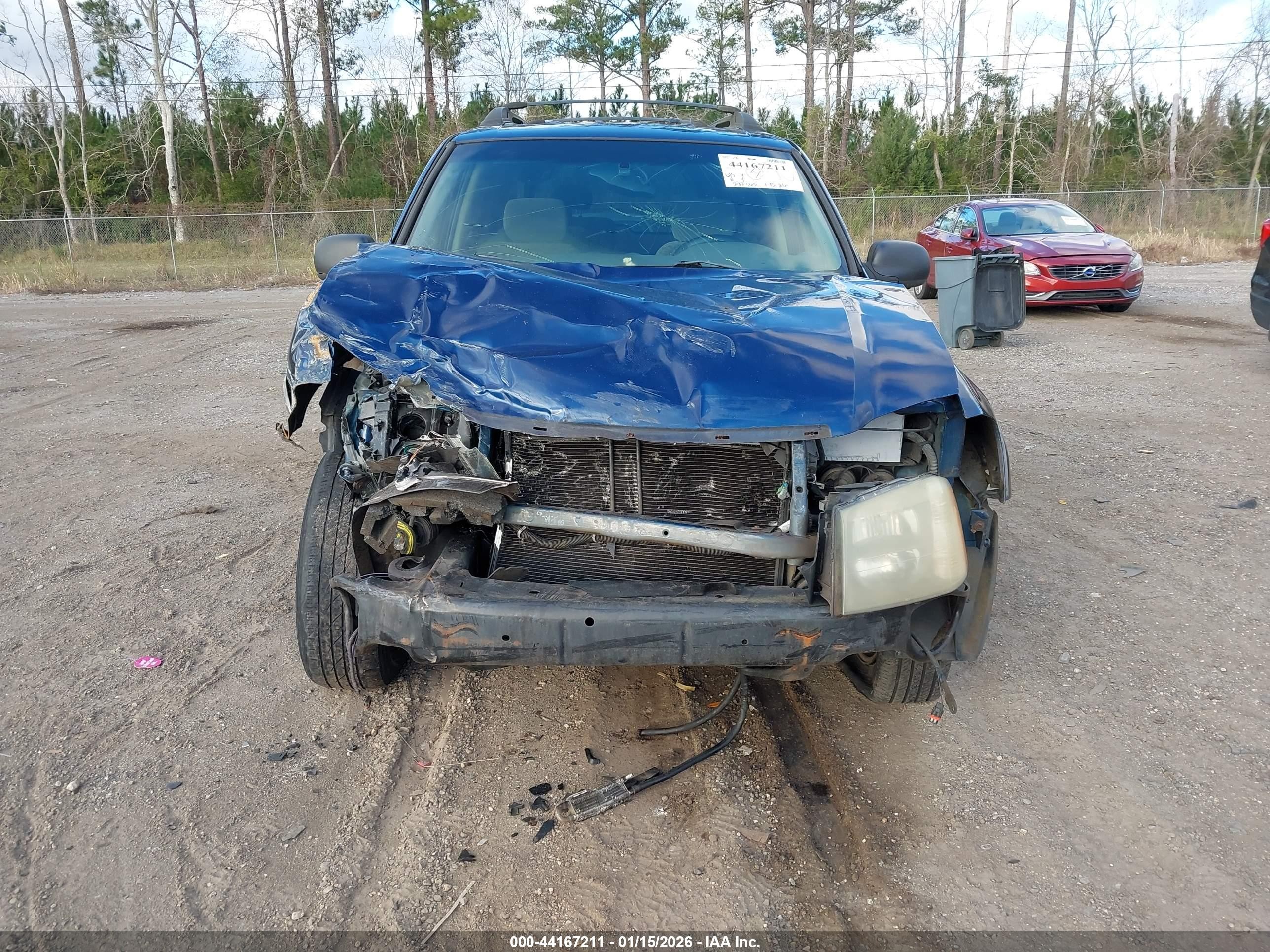 2003 Isuzu Ascender S Blue vin: 4NUES16S732100298