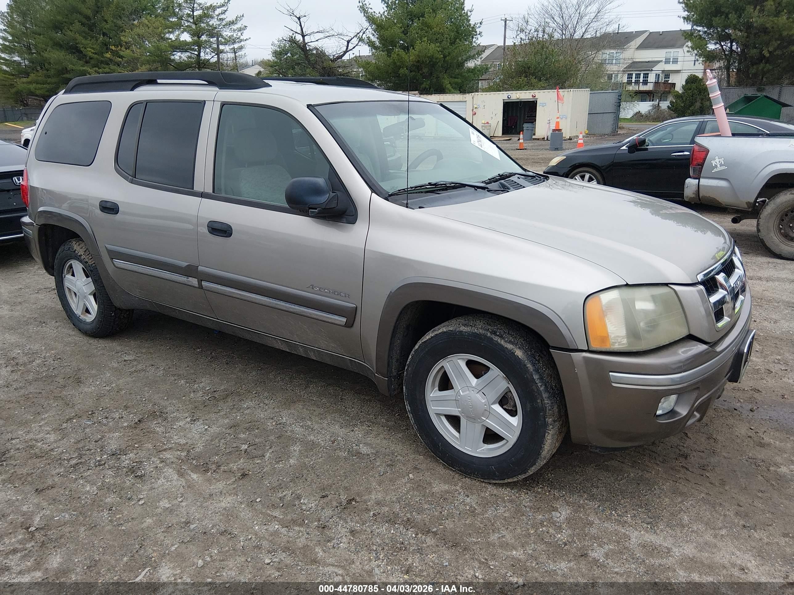 2003 Isuzu Ascender S Champagne vin: 4NUET16S236100361