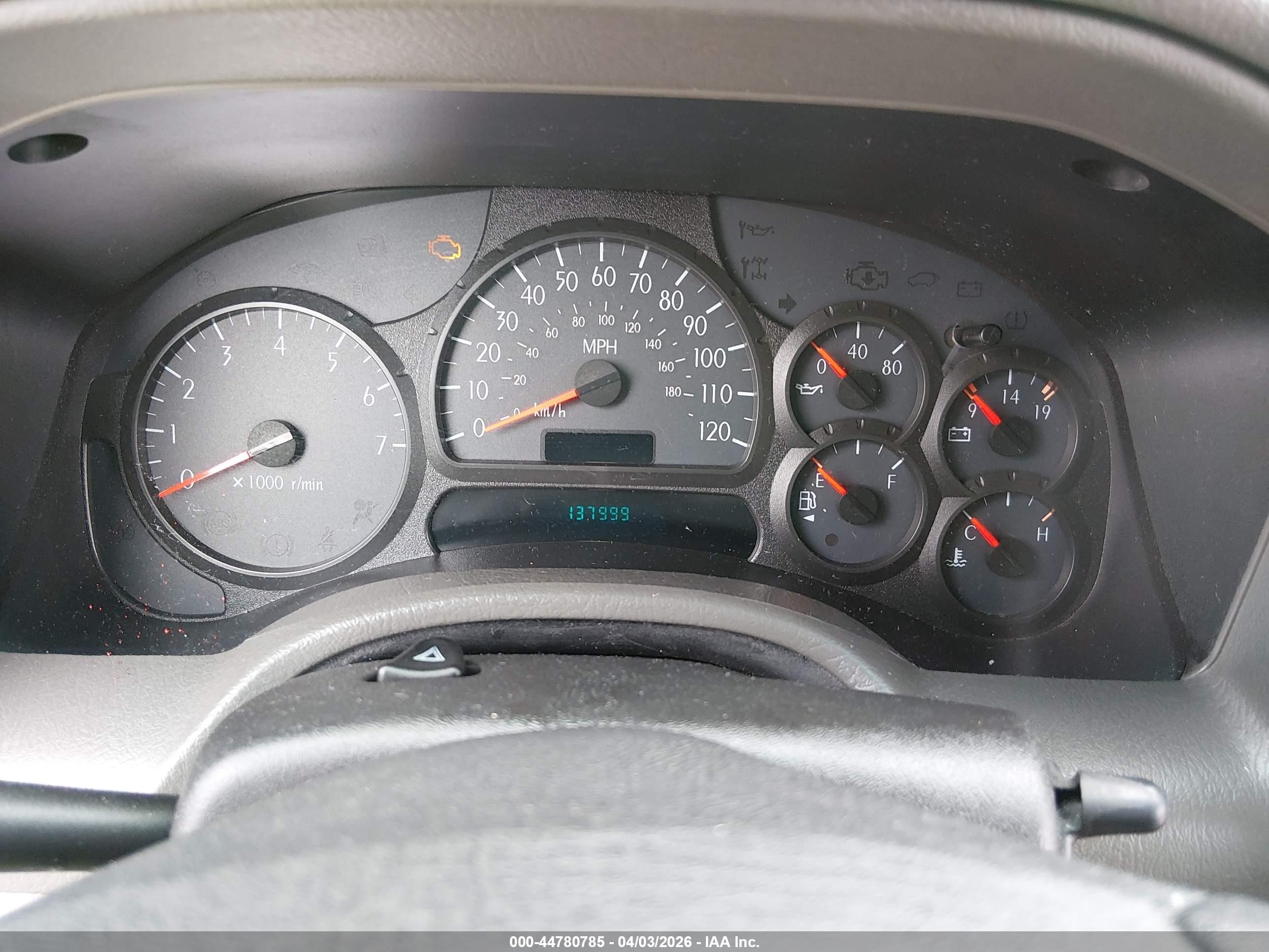 2003 Isuzu Ascender S Champagne vin: 4NUET16S236100361