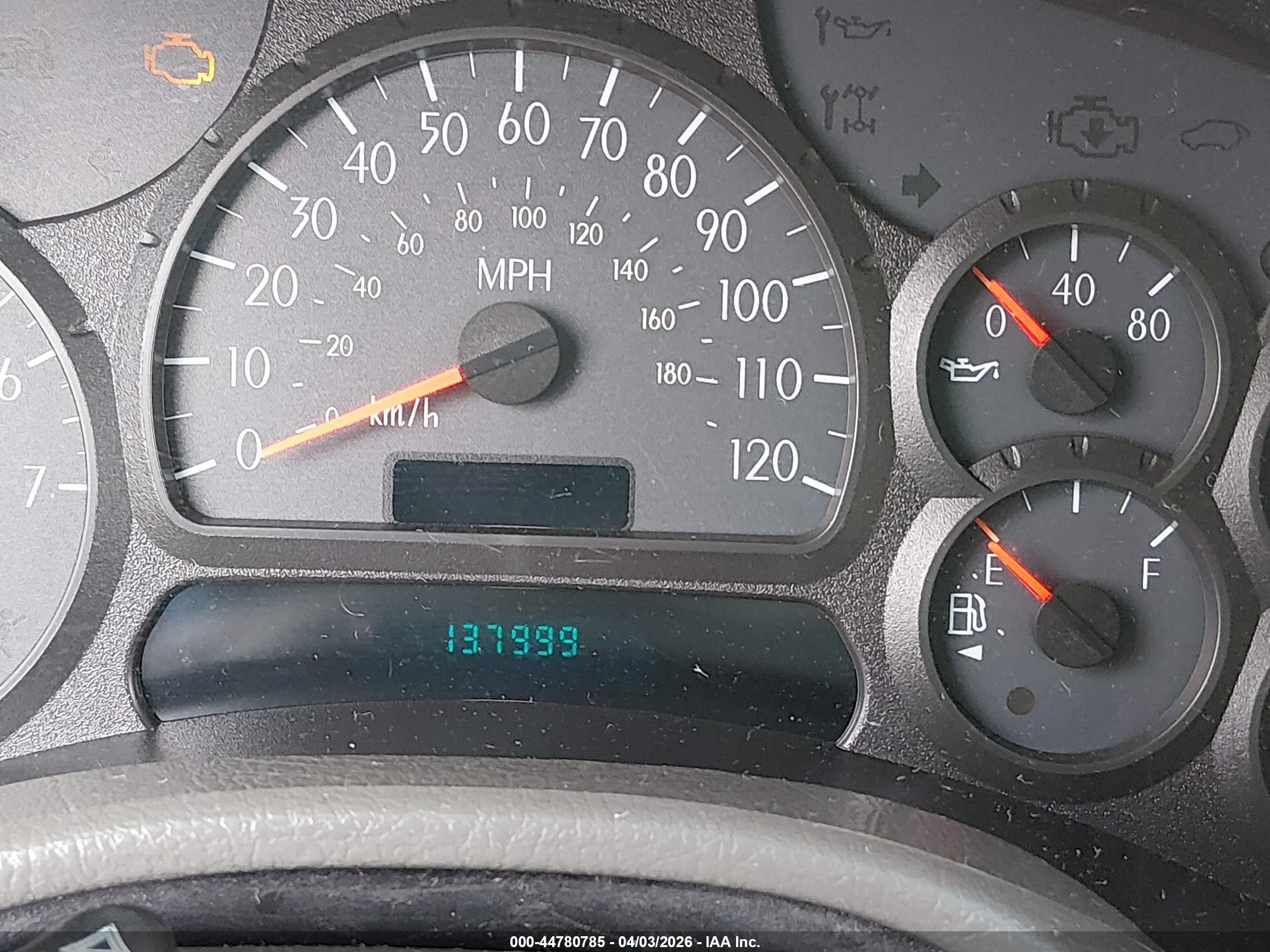 2003 Isuzu Ascender S Champagne vin: 4NUET16S236100361