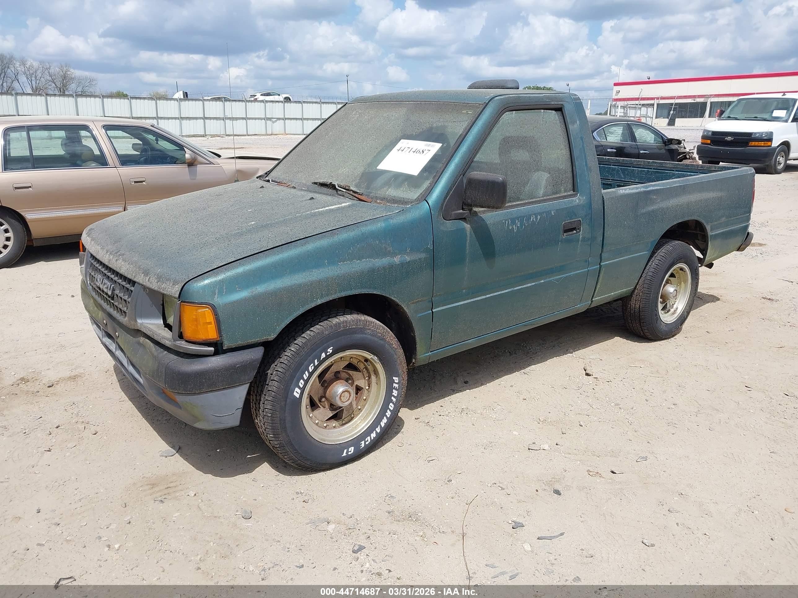 1994 Isuzu Conventional Short Wheelbase Green vin: 4S1CL11L2R4200850