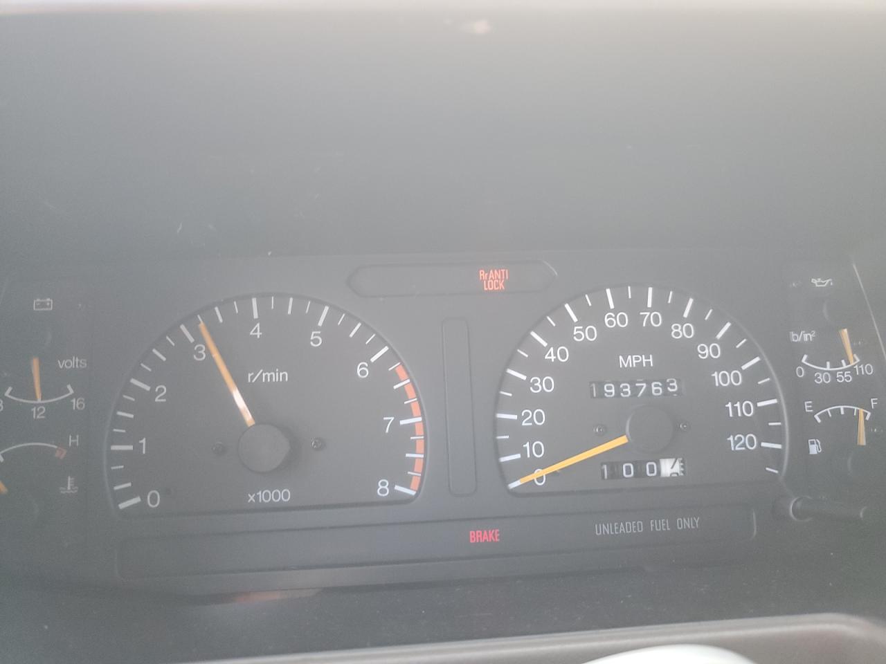 1995 Isuzu Rodeo S White vin: 4S2CG58V2S4308499