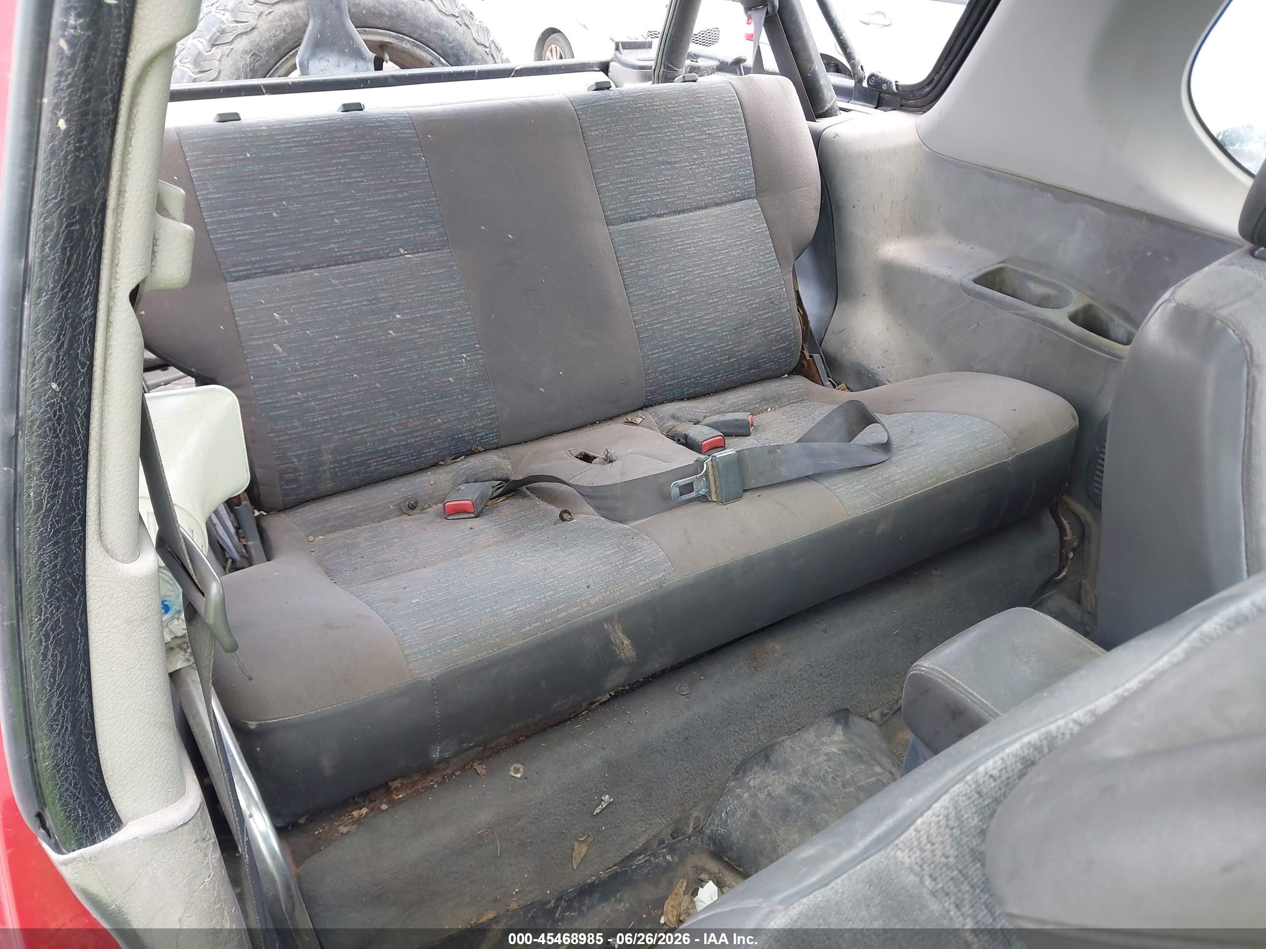 1999 Isuzu Amigo S 3.2l V6 Hard Top/s 3.2l V6 Soft Top Gray vin: 4S2CK57W4X4357140