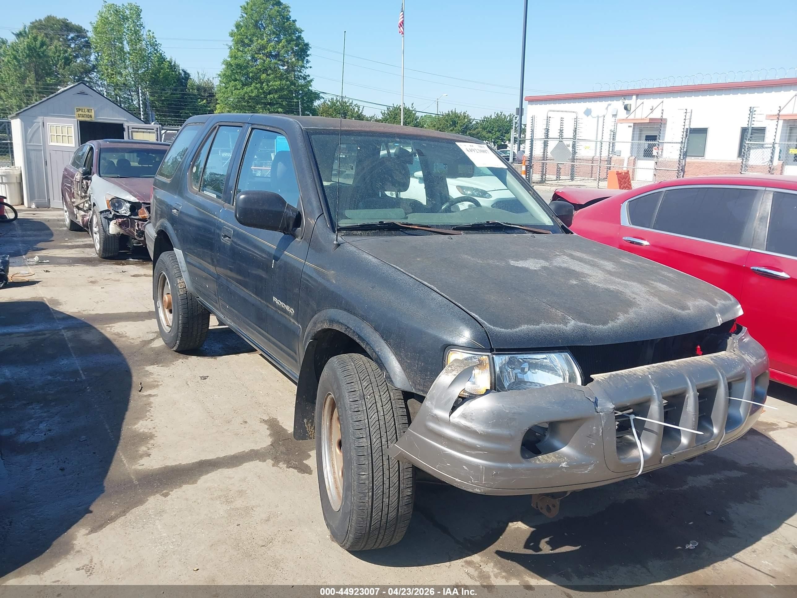 2000 Isuzu Rodeo S 2.2l Black vin: 4S2CK58D3Y4307277