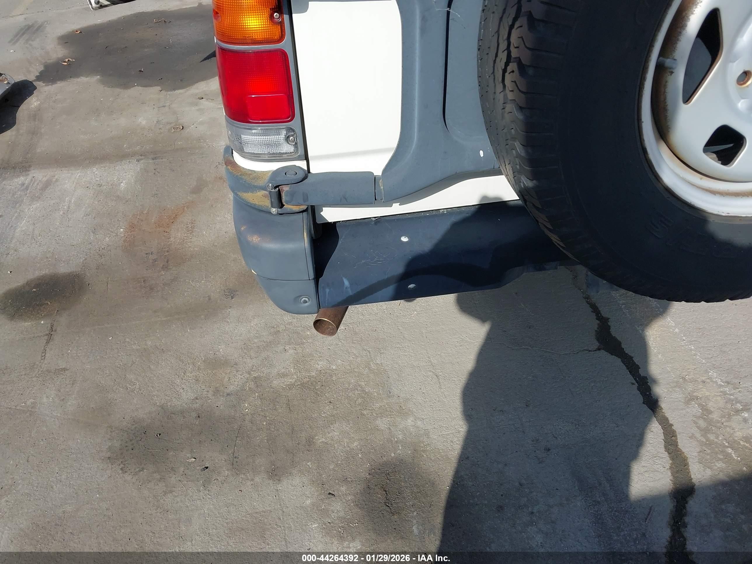 1997 Isuzu Rodeo Ls 3.2l/s 3.2l White vin: 4S2CK58V5V4339488