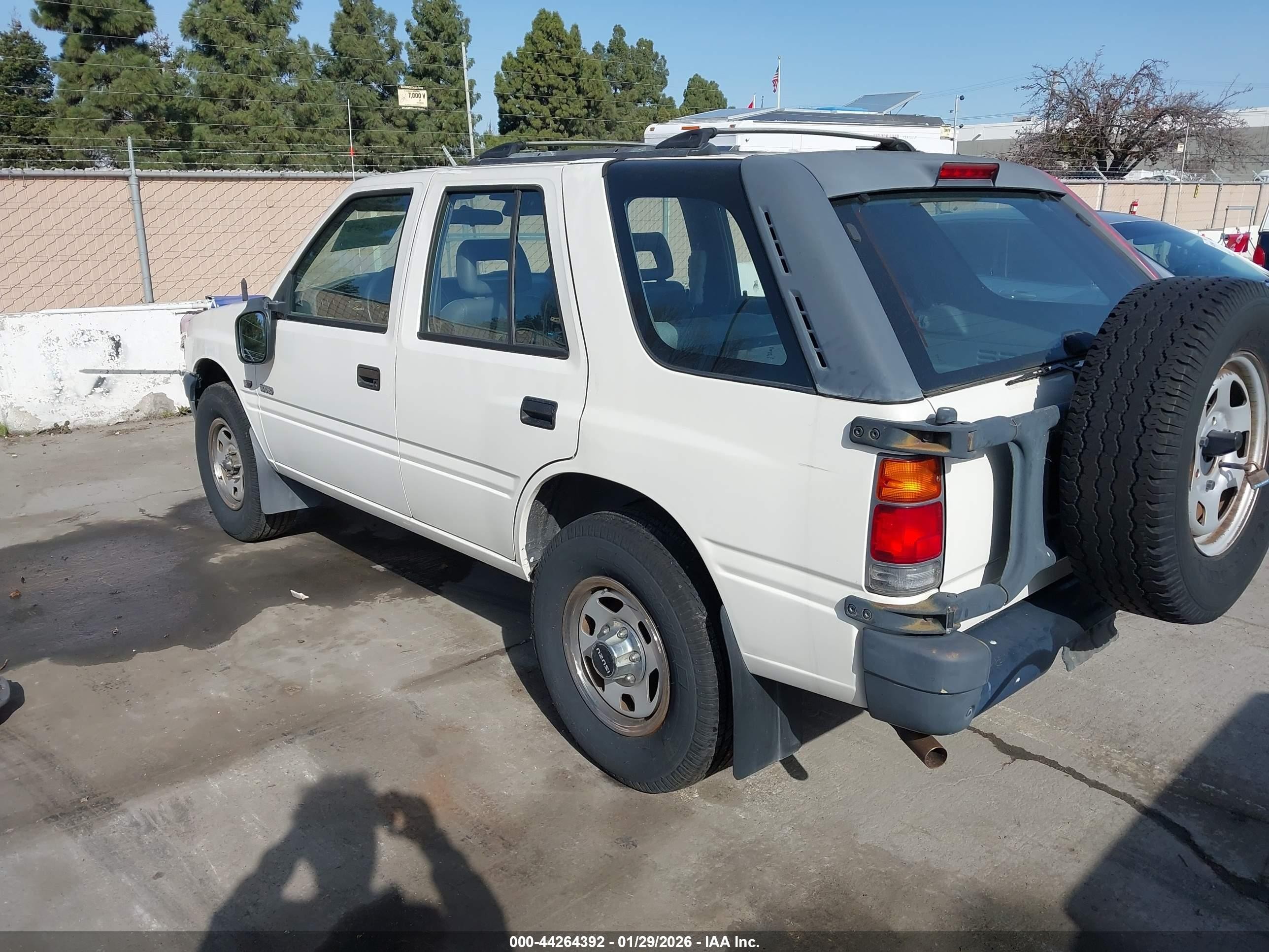 1997 Isuzu Rodeo Ls 3.2l/s 3.2l White vin: 4S2CK58V5V4339488