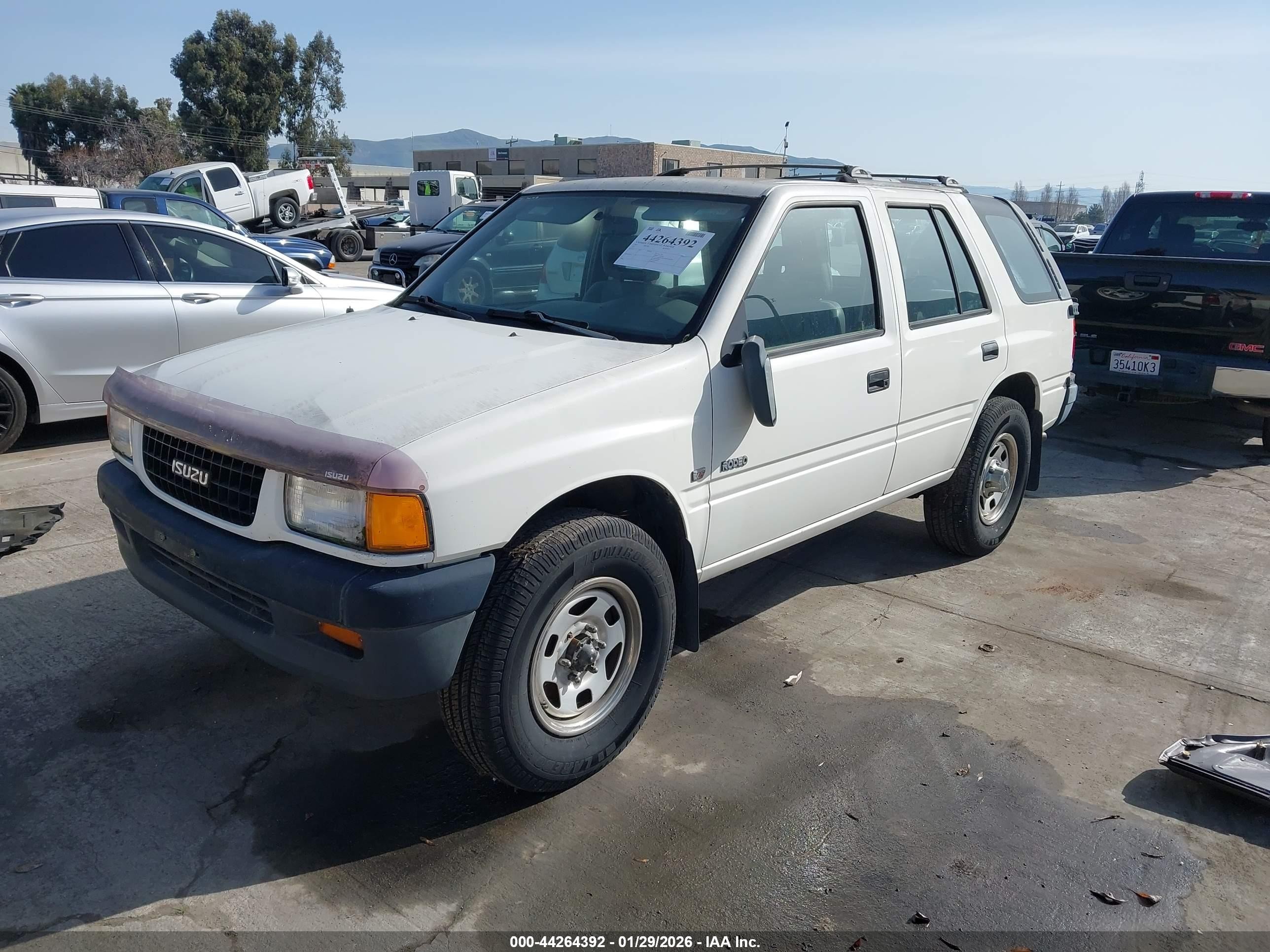 1997 Isuzu Rodeo Ls 3.2l/s 3.2l White vin: 4S2CK58V5V4339488