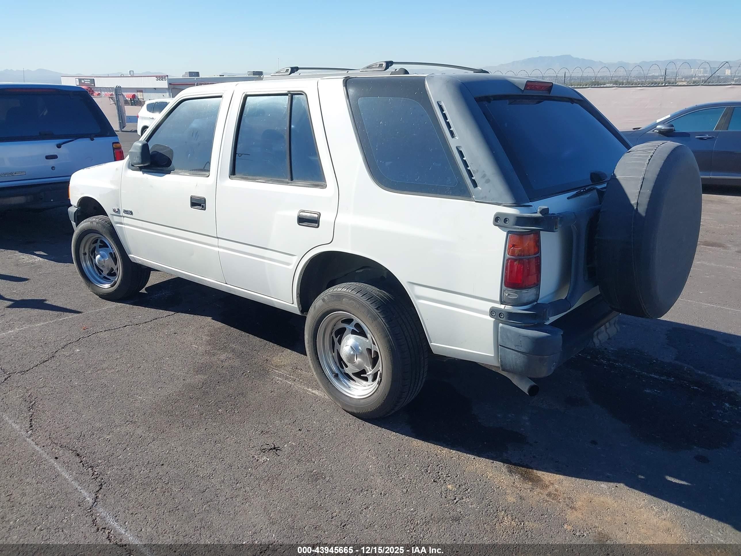 1997 Isuzu Rodeo Ls 3.2l/s 3.2l White vin: 4S2CK58V7V4352677