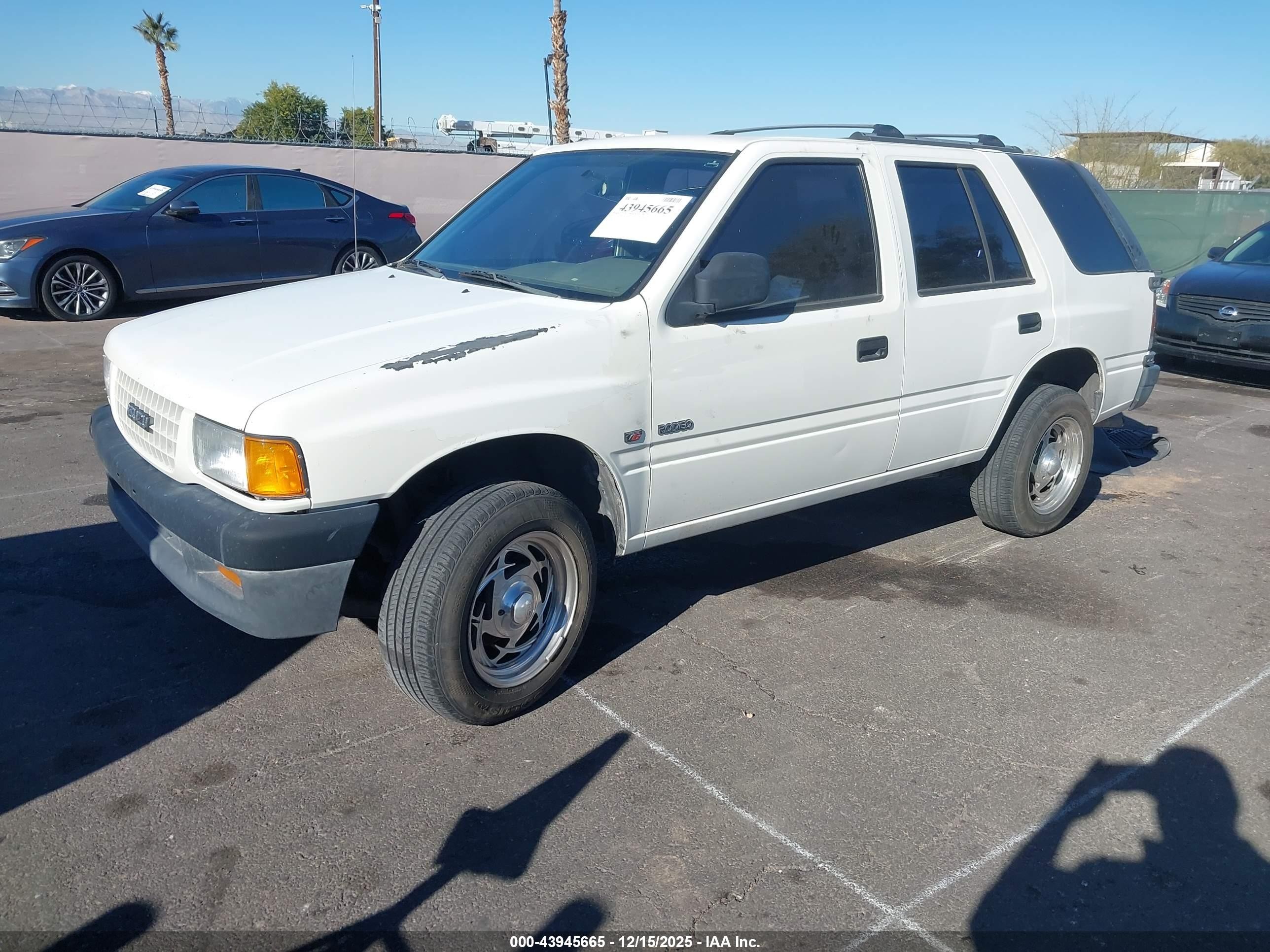 1997 Isuzu Rodeo Ls 3.2l/s 3.2l White vin: 4S2CK58V7V4352677